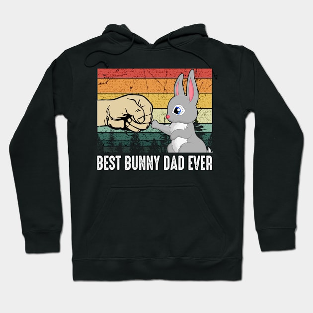 Best Bunny Dad Ever Hoodie by Gocnhotrongtoi